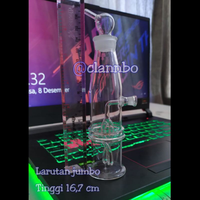 Ready Full Set Tabung Kaca Tipe Larutan Jumbo Toko Accesories Bong