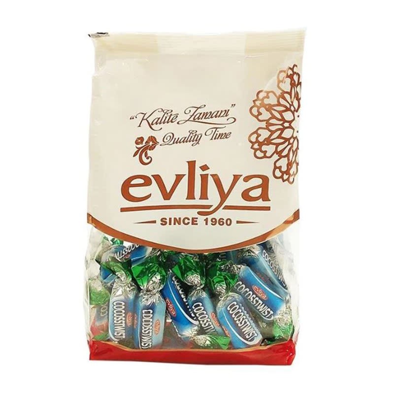 

Coklat Evliya Cocosstwist 500gr