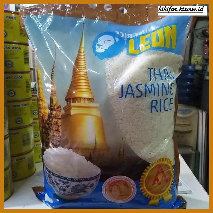 

ANEKA-BERAS- BERAS THAILAND / THAI JASMINE RICE / LEON (5KG) -BERAS-SEHAT.