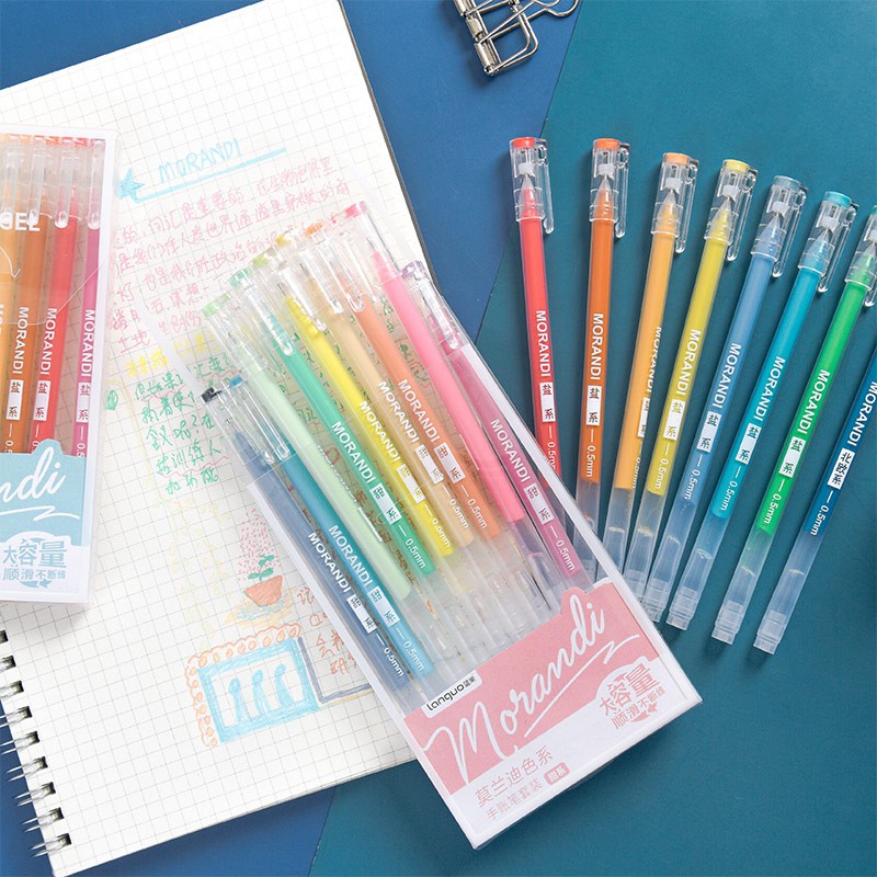 

H7Y Morandi Real Colors Gel Pen Set 9Pc [Creativ]