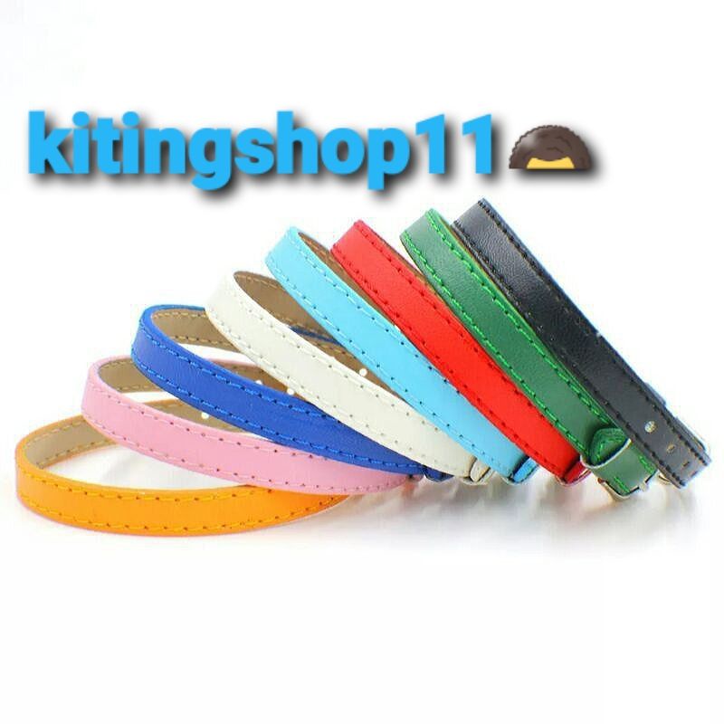 Gelang Jam Kulit Leather Premium Quality Bahan Gelang Emas