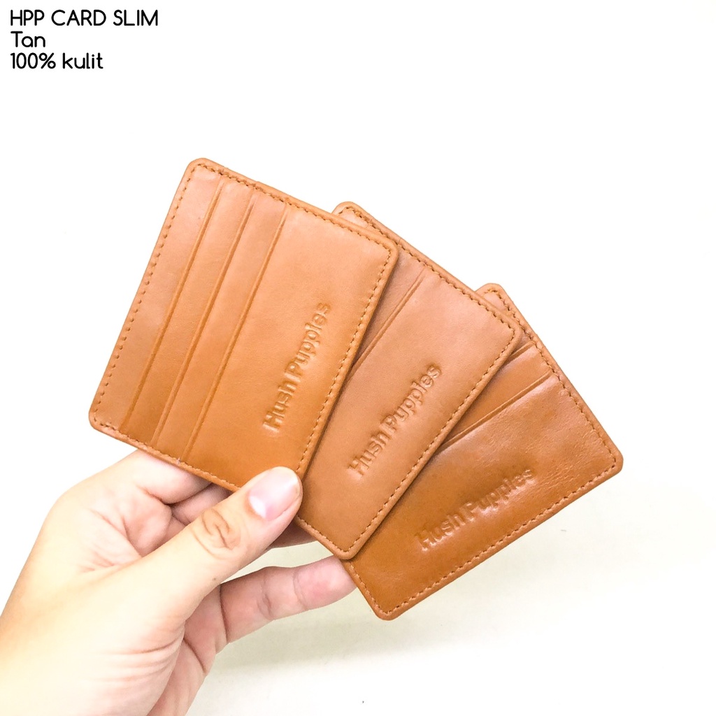 dompet kartu hushpuppies card slim series premium quality dompet cowok dompet murah