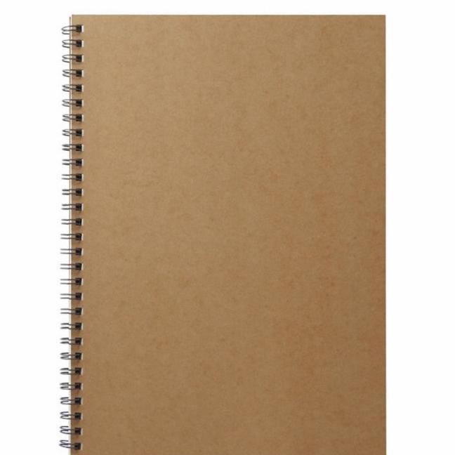 

Ready Muji - Double Ring Notebook B5/A5 Line 48 Sheet || Buku Bergaris