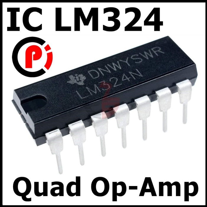 LM324 Lm324N LM 324 Low Power Quad Op Amp DIP 14 IC