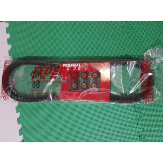 V Belt Set Van Belt Set Ban Penggerak Set Federal Mio Mio Soul Nuvo FP E76PA MIO 2700