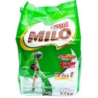 Milo 3in1 Healthy Drink Isi 20 Sachet 35gr Susu Coklat Milo Polybag Original Exp Panjang