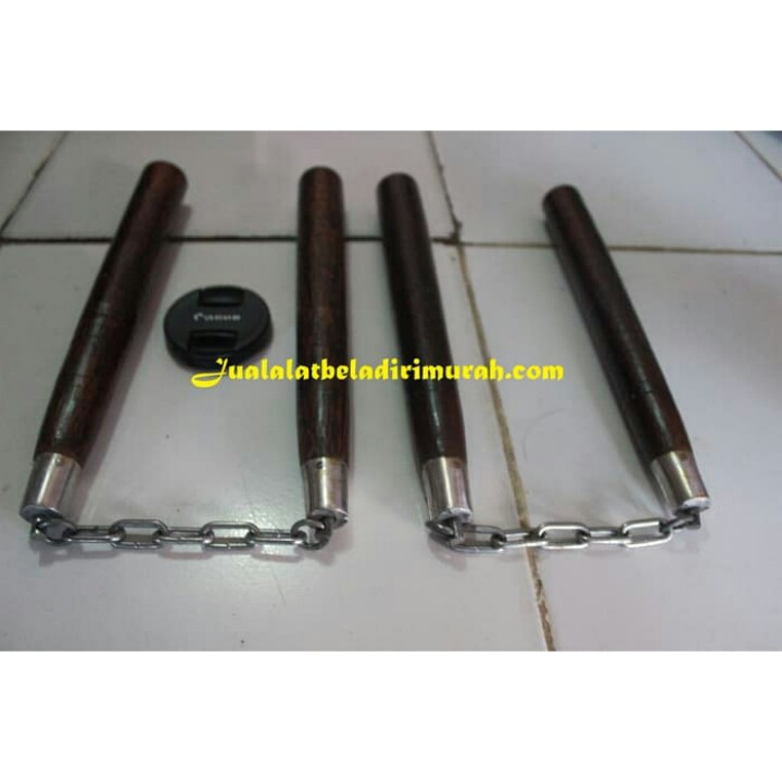 Ruyung Nunchaku Double Stick Kayu Aren