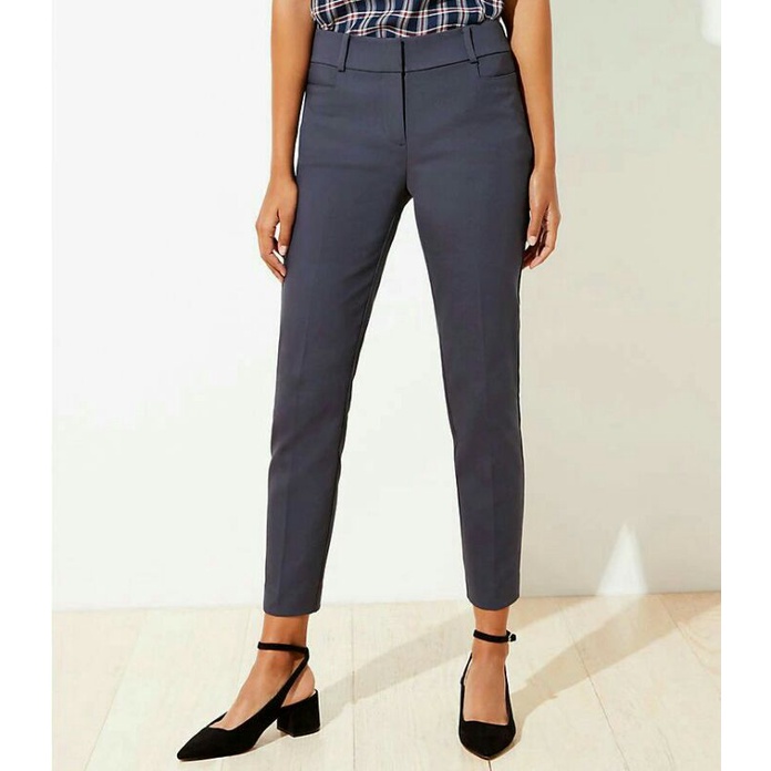 Loft Skinny Angkle Pants In curvy Fit