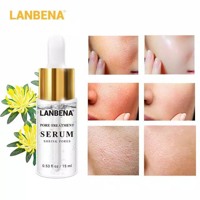 Medan Termurah Lanbena Serum Pengecil Pori Wajah Pore Treatment serum