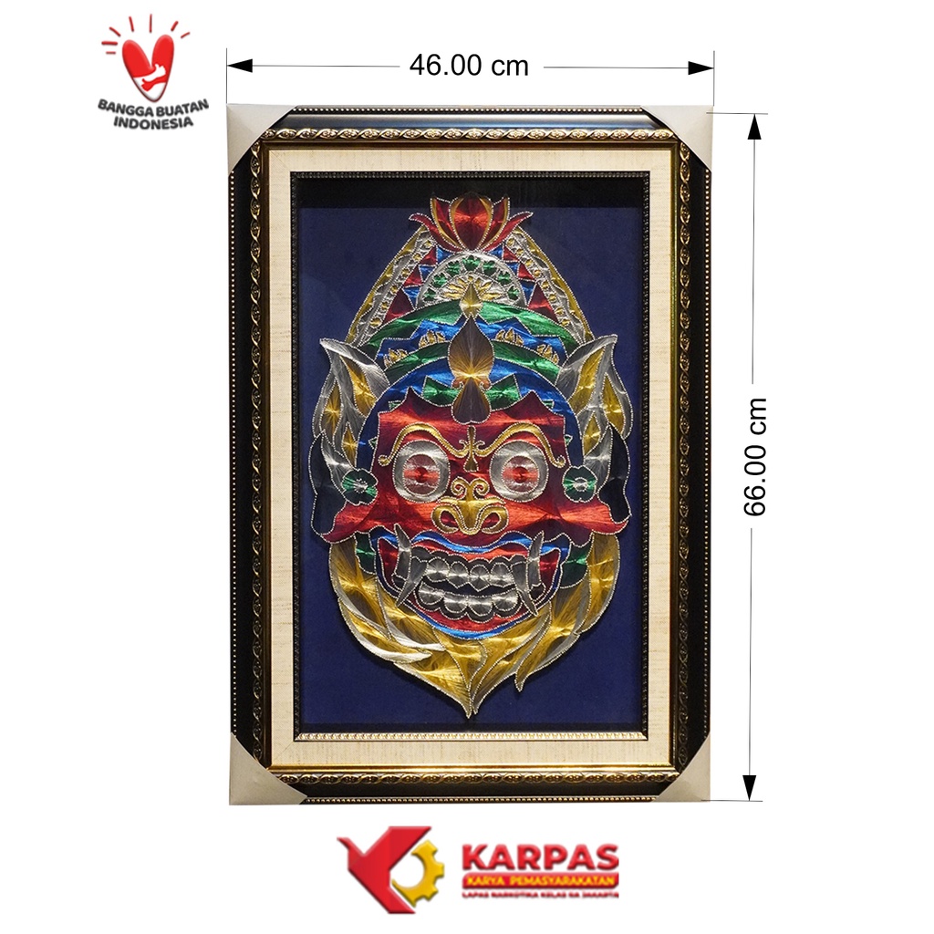 HIASAN DINDING STRING ART BARONGSAI