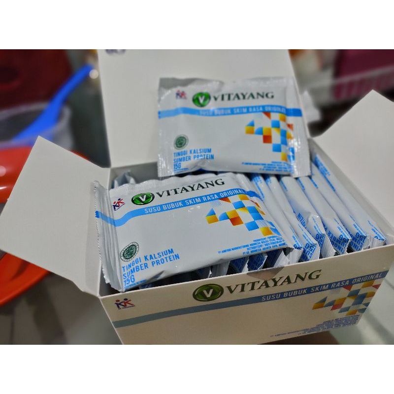 Vitayang Susu Skim Bubuk Colostrum Rasa Original kk indonesia Susu Skim Bubuk Kolostrum Antibiotik Anti Virus antioksidan imunitas tubuh