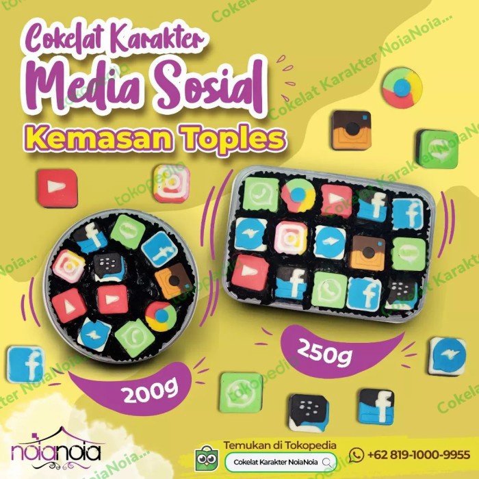 

Coklat Cokelat Karakter Media Sosial Medsos Wa Facebook Twitter Instagram Youtube