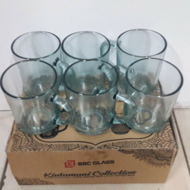 GELAS GAGANG KOPI / GELAS TEH POLOS BBC