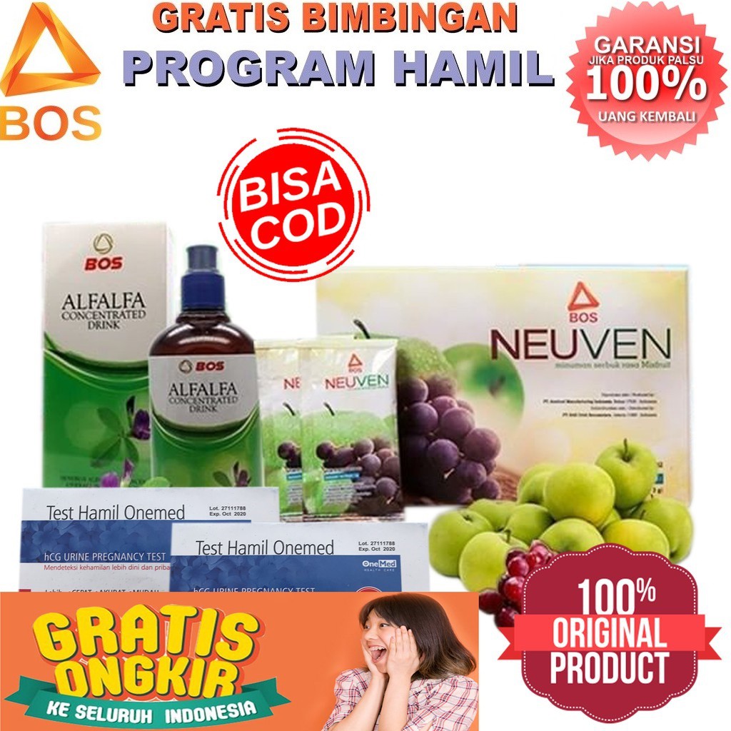 Neuven Alfalfa Paket Herbal Bee Untuk Promil 100 Original Shopee Indonesia