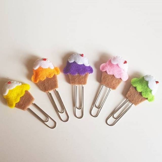

Klip kertas Cupcake papee clip souvenir unik