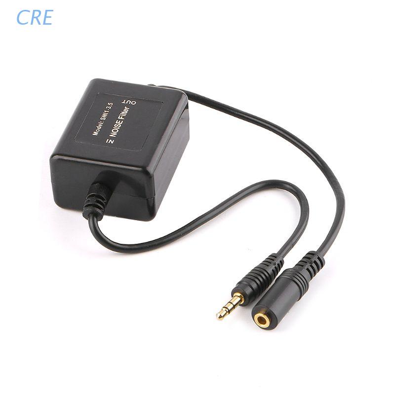 Cre Filter Isolator Noise Mini Jack 3.5mm Untuk Headphone