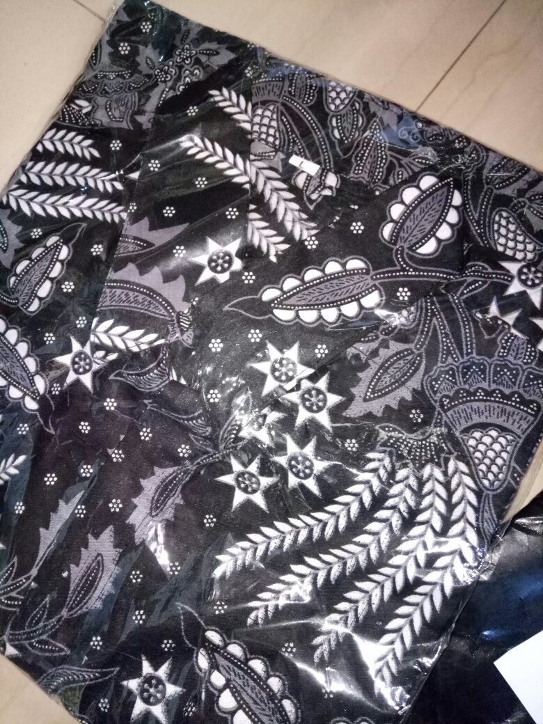 Kemeja Batik Lengan Pendek Seragam Kerja Lebaran Kondangan Surabaya Sidoarjo