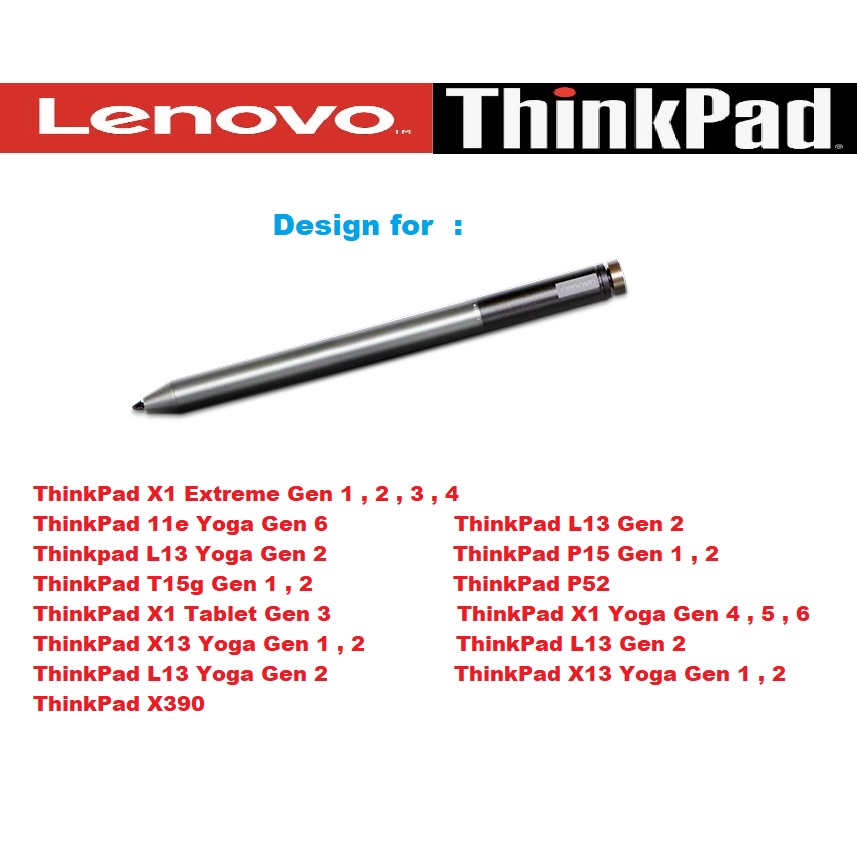 Active stylus Lenovo ThinkPad Pen Pro Rechargeable Type C Original