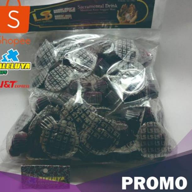 

[KODE BARANG O6865F] Anggur Perjamuan Kudus cup isi 100