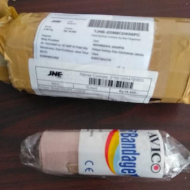 Pembalut Perban Elastis Warna Coklat Untuk Patah Tulang Tangan Lutut El339 Shopee Indonesia