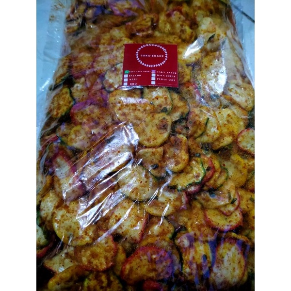 

Kerupuk Seblak Bantat Ukuran 1 kg