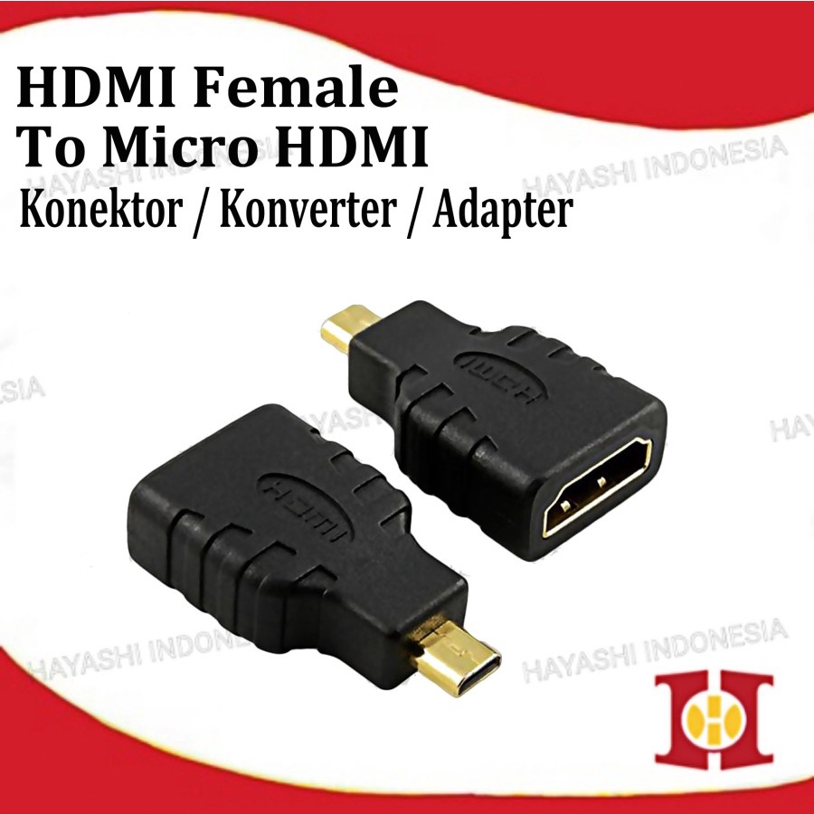 Konektor HDMI to Micro HDMI/HDMI Female to Micro HDMI Male ZS-11-P-001
