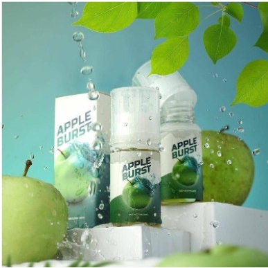LIQUID FOOM APPLE BURST 30ML 30MG RASA APEL NIKMAT