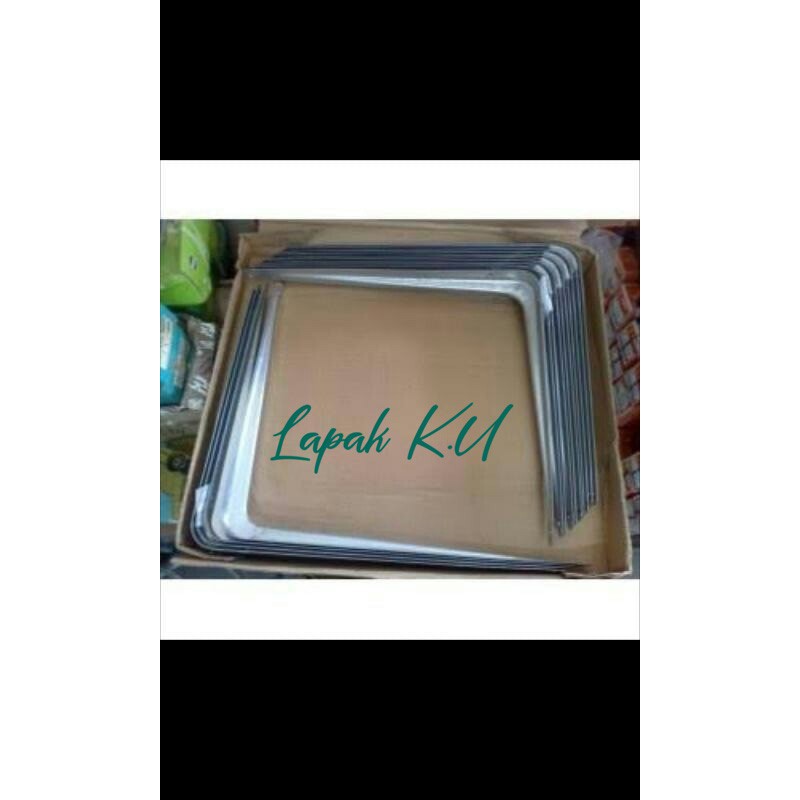 Siku rak besi 20X25 cm 8X10 Inchi ISI 2 PCS 1 PASANG