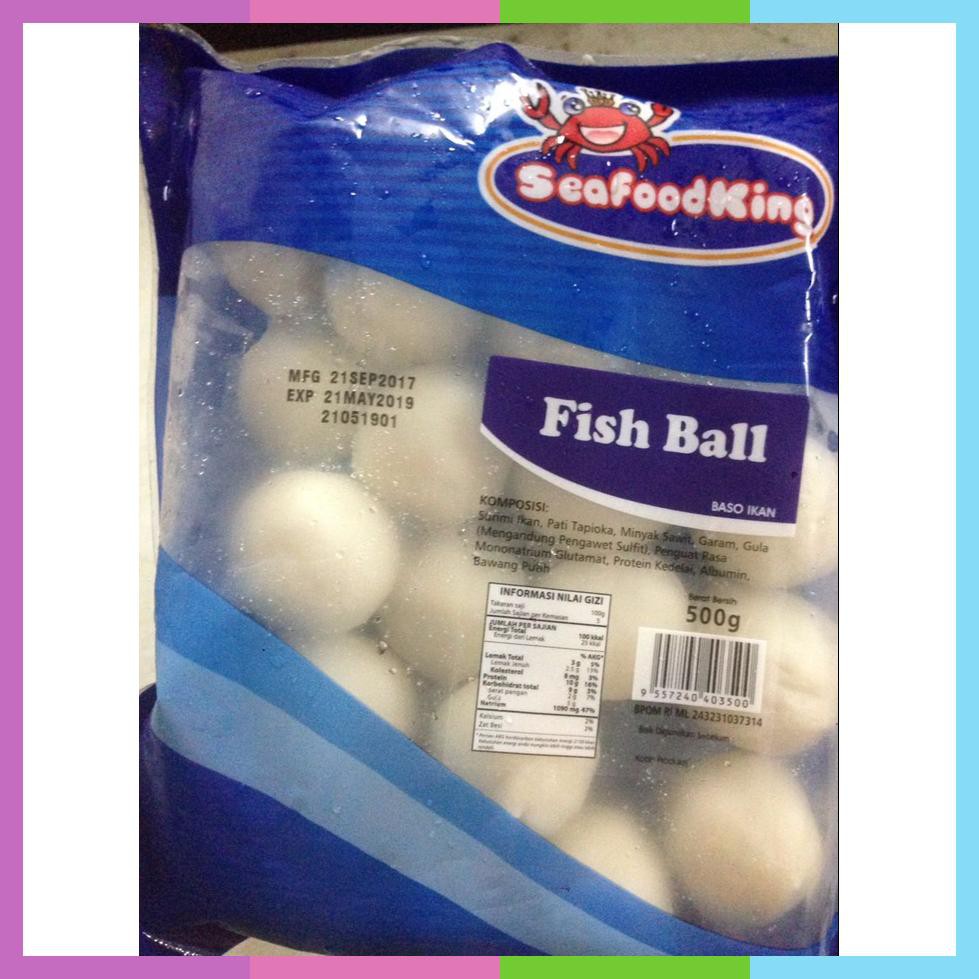 

Bakso Ikan Seafood King Big Fish Ball 500 Gram Bakso Ikan Besar
