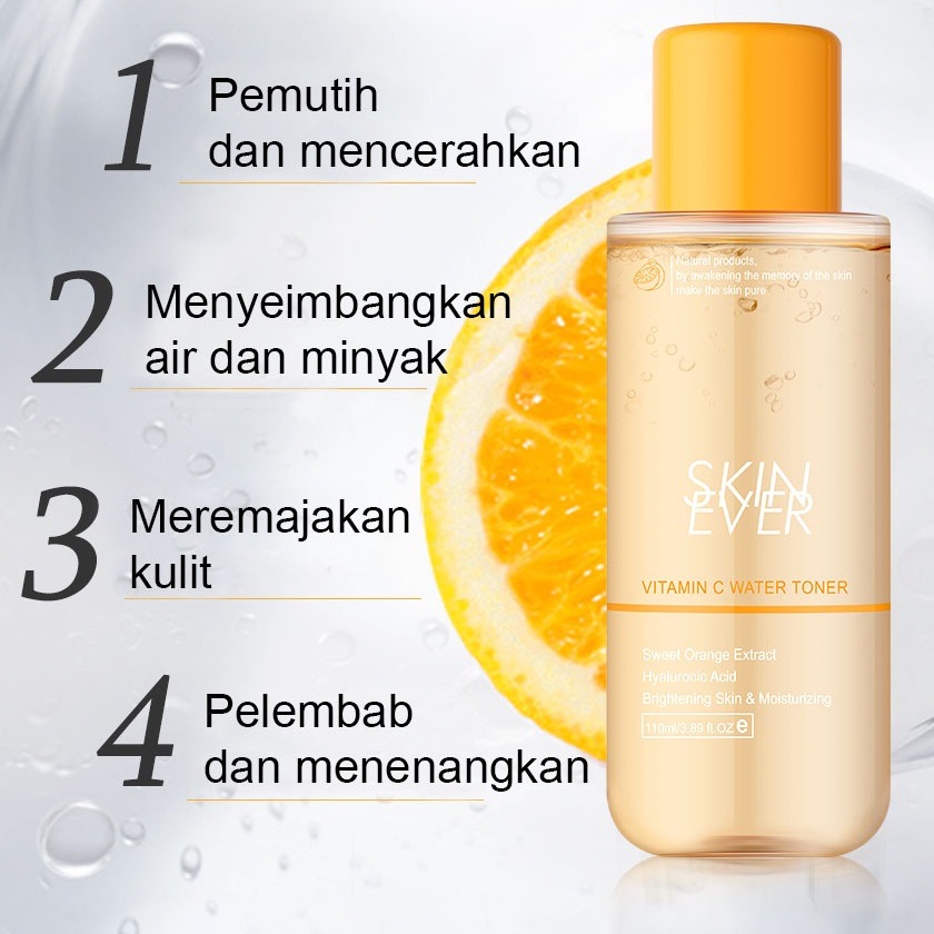 SK001 SKIN EVER Vitamin C Whitening Facial Toner 110ml