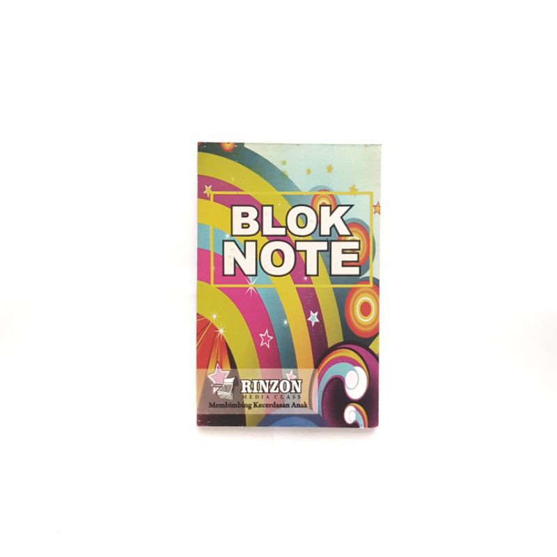 buku blok note note book polos dan garis