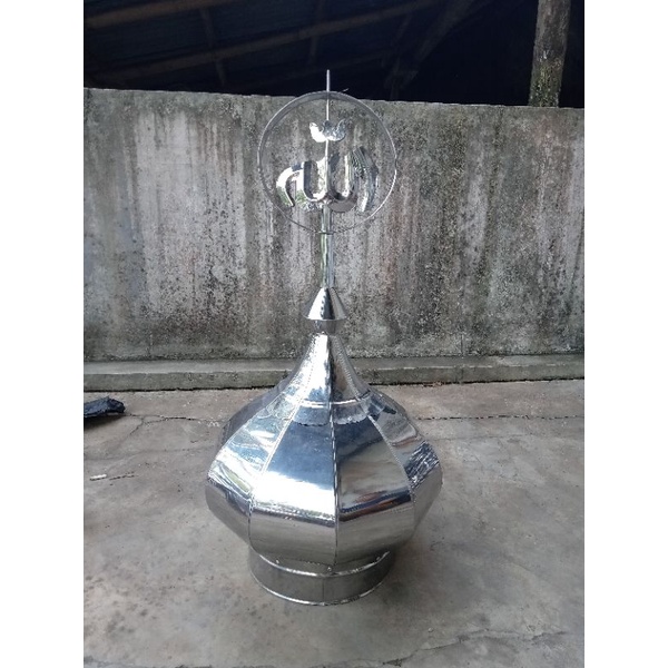KUBAH MASJID UKURAN 40 CM GELEMBUNG BADAN