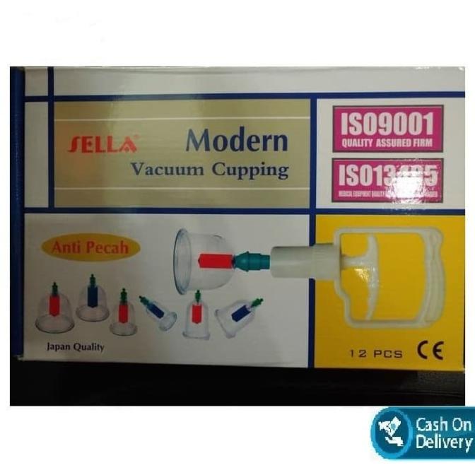 Paket Alat Bekam Sella Cop 12 pcs