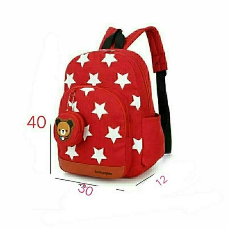 tas Anak Sekolah Ransel Anak Karakter Backpack Anak SD dan TK Laki Laki