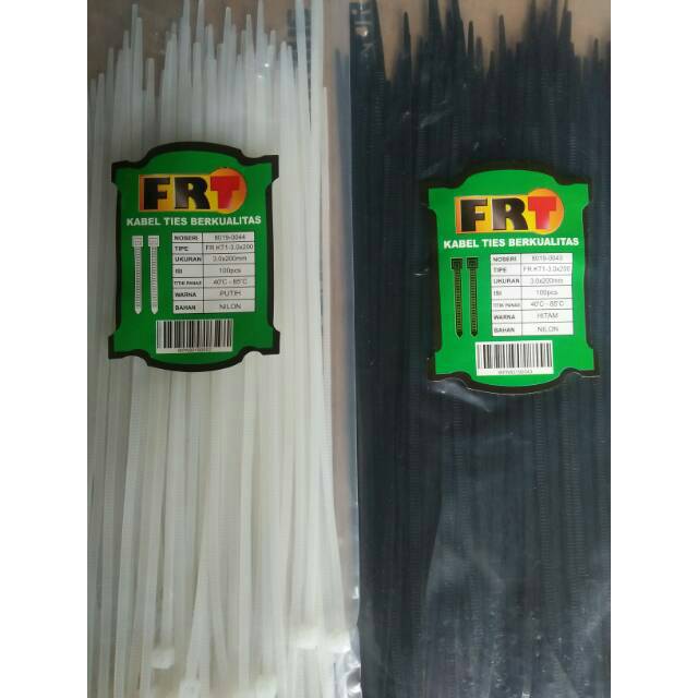 Kabel Ties / Cable Tie 20cm (isi 100pcs)