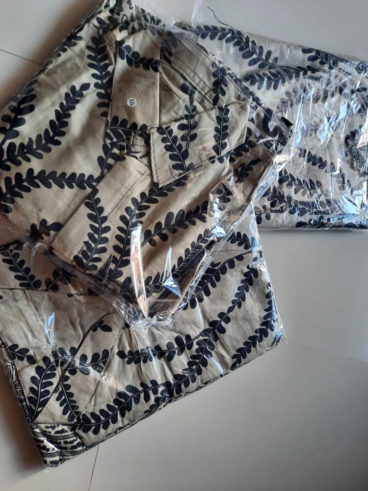 Maura Coupel Batik Couple Keluarga Sania Ruffle Ori Ndoro Jowi Dnt Motif Manuk Tarung