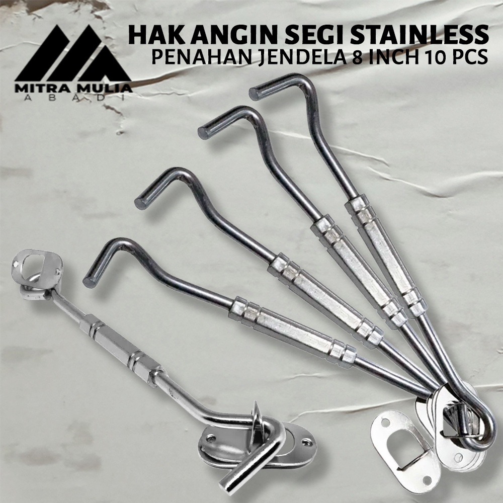 10pcs Hak angin silver hak angin set