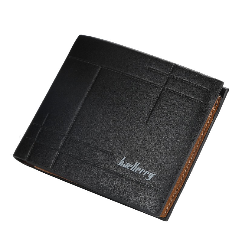 DOMPET LIPAT PRIA BAELLERRY IMPORT KULIT HITAM CONNOR WA156B5 ORIGINAL KECIL TIDUR MURAH ORI PREMIUM