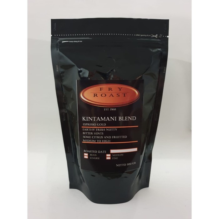 

r0eree Kopi Kintamani Blend Espresso Gold 500 Gram Biji Dan Bubuk - Biji Ds20X11