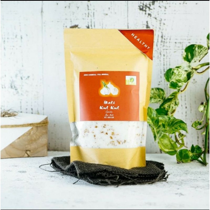 

Bali Kulkul Salt Garlic Sesalt 500gr