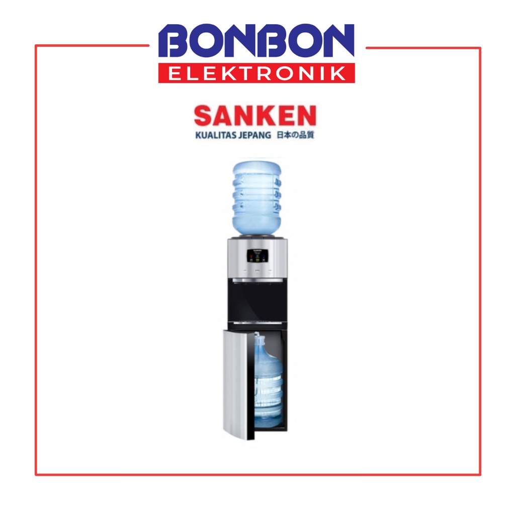 Sanken Dispenser Galon Atas HWD-Z975S-BK / HWDZ 975 SBK / HWDZ975SBK