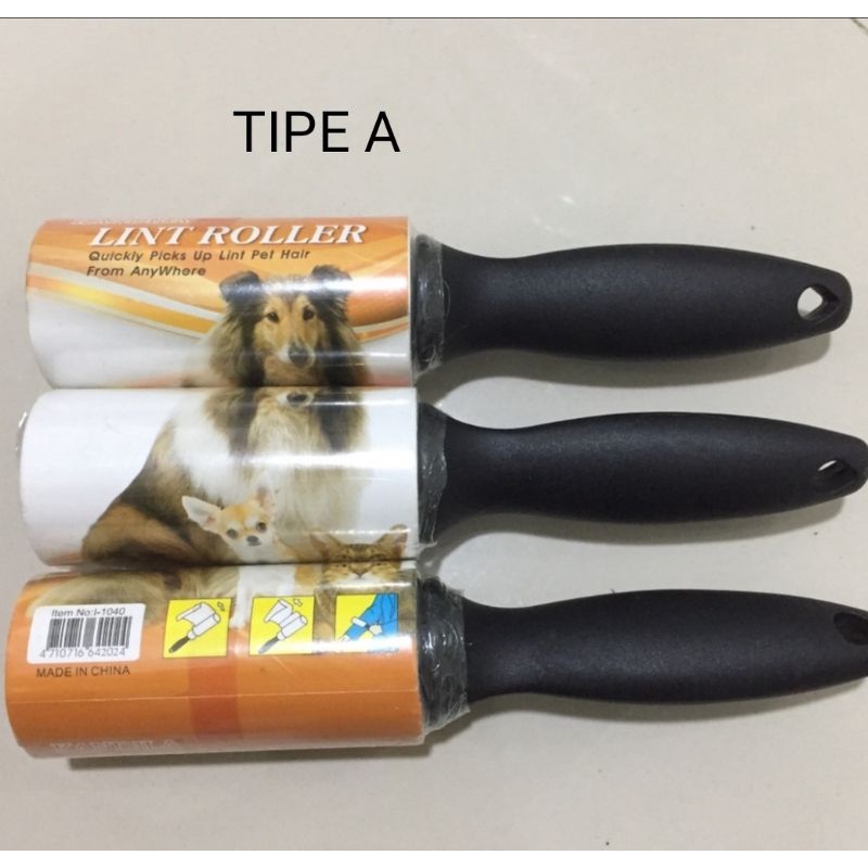 Refill lint roller isi ulang pembersih bulu kucing anjing pakaian