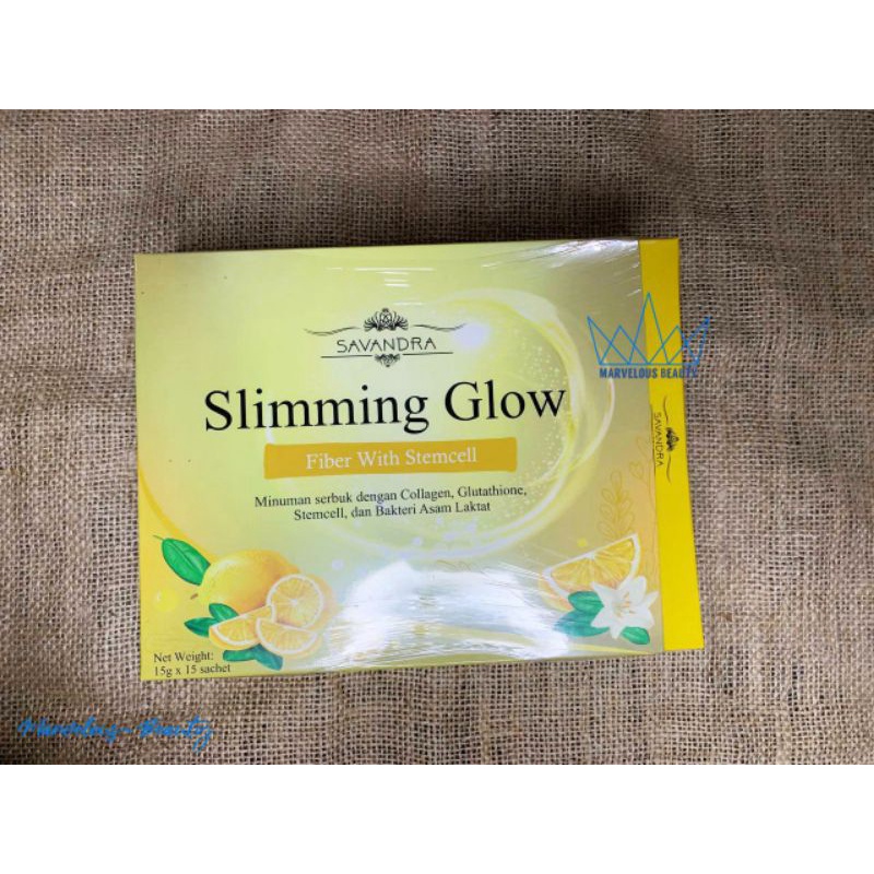 Savandra Slimming Glow Fiber With Stem Cell