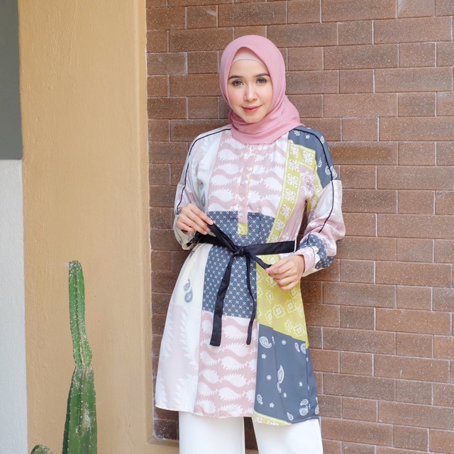 ALUNA TUNIC PRINTING / ATASAN MUSLIM / TUNIK