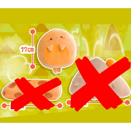 ORIGINAL Mochi Plushy - Boneka import bentuk Mochi