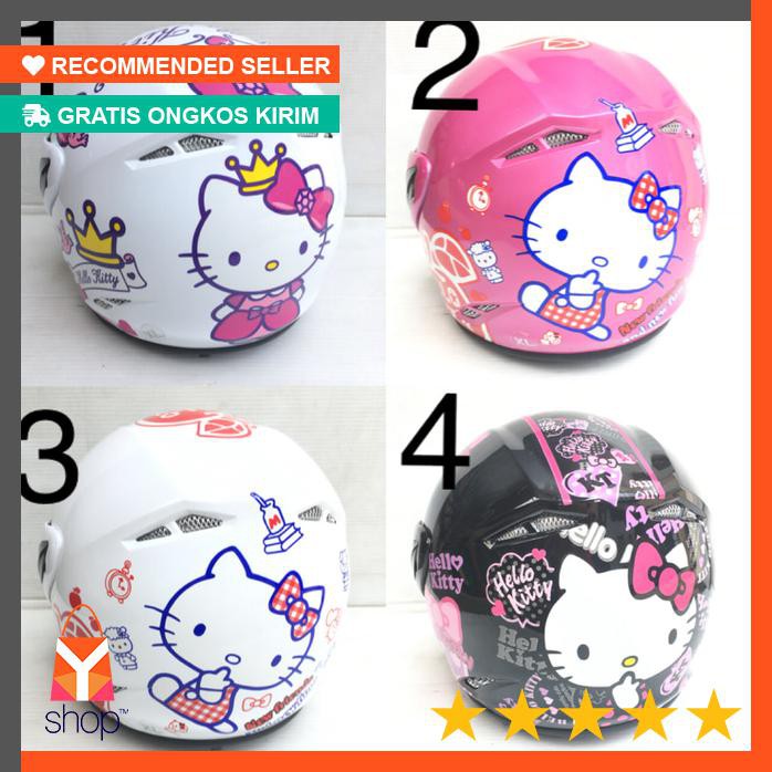 TERLARIS  Helm Anak GM Evoteen Hello Kitty