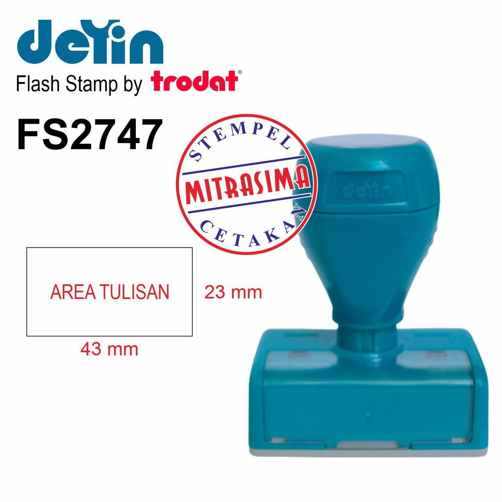 

Stempel Deyin FS2747 ( Stempel Flash by Trodat )