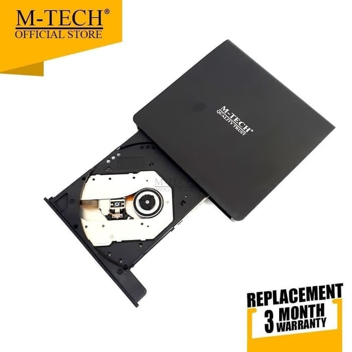 External dvd rw m-tech usb 3.0 5Gbps odd optical drive portable 12.7mm slim read writer burner cd-dvd