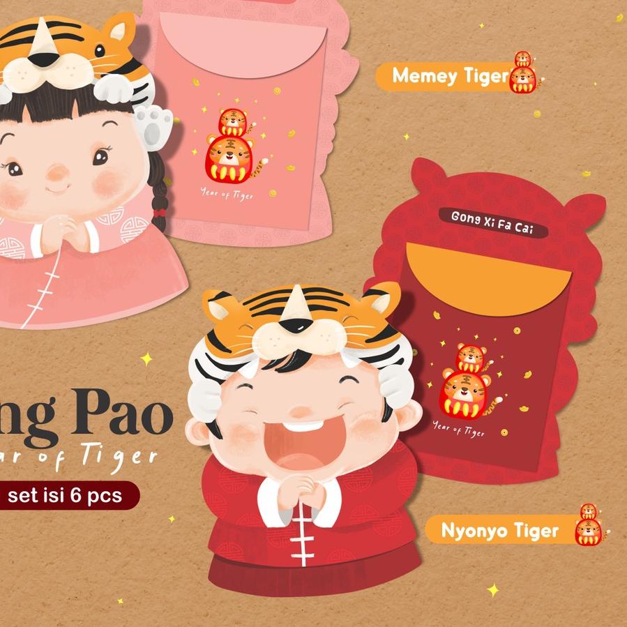 

↻ Angpao Imlek Tiger READYSTOCK!!! ৳