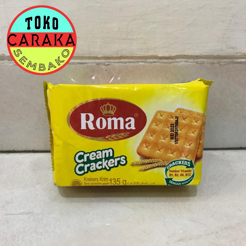 

Roma Malkist Cream Crackers 135g (Kuning)